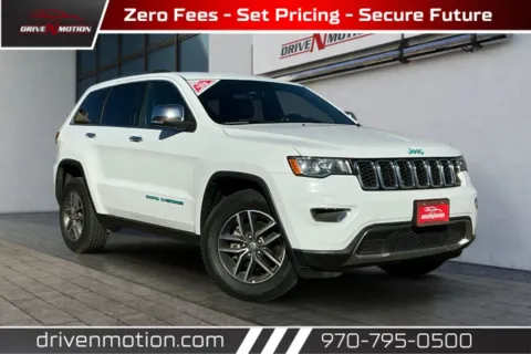 White 2017 Jeep Grand Cherokee Limited Sport Utility 4D for sale in Greeley, CO