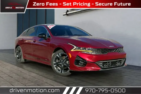 Red 2022 Kia K5 GT-Line Sedan 4D for sale in Greeley, CO