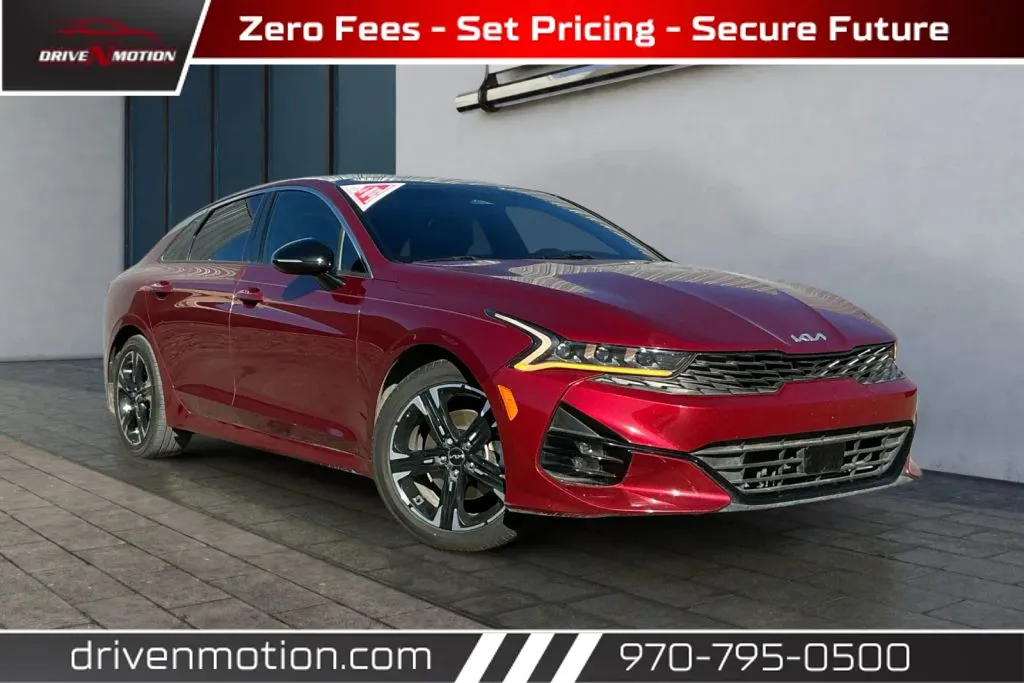Red 2022 Kia K5 GT-Line Sedan 4D for sale in Greeley, CO