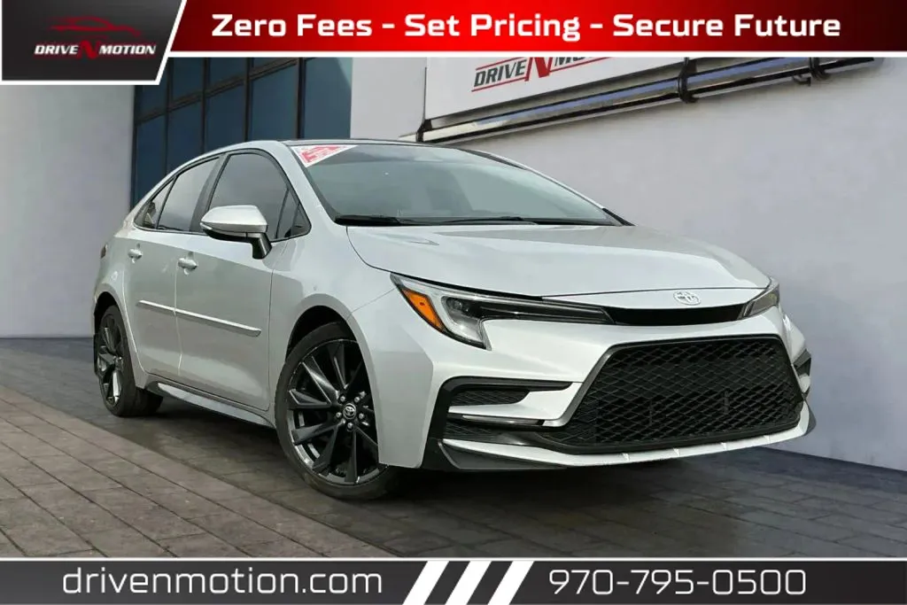 Silver 2024 Toyota Corolla XSE Sedan 4D for sale in Greeley, CO