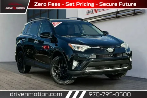 Black 2018 Toyota RAV4 Limited Sport Utility 4D for sale in Greeley, CO