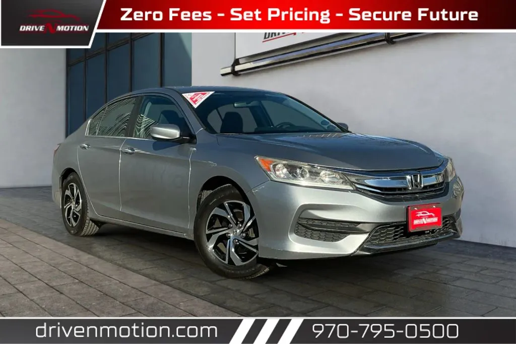 Silver 2016 Honda Accord LX Sedan 4D for sale in Greeley, CO