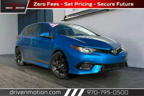 Blue 2016 Scion iM Hatchback 4D for sale in Greeley, CO
