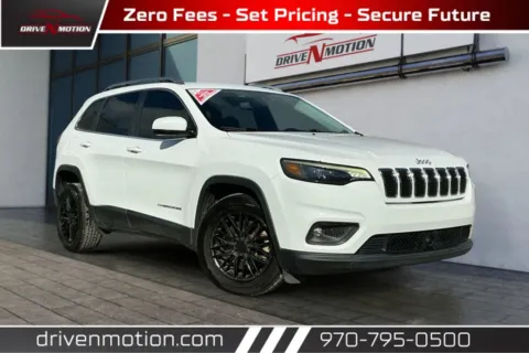 White 2021 Jeep Cherokee Latitude Lux Sport Utility 4D for sale in Greeley, CO