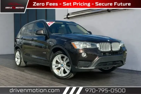 Black 2016 BMW X3 xDrive28i Sport Utility 4D for sale in Greeley, CO