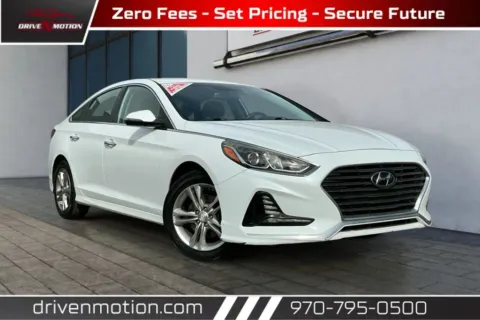 White 2018 Hyundai Sonata SEL Sedan 4D for sale in Greeley, CO