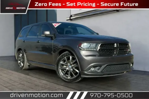 Gray 2015 Dodge Durango R/T Sport Utility 4D for sale in Greeley, CO