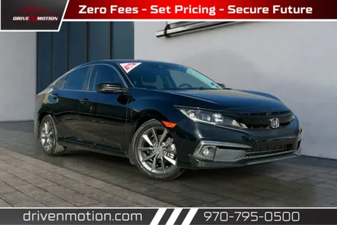 Black 2019 Honda Civic EX Sedan 4D for sale in Greeley, CO