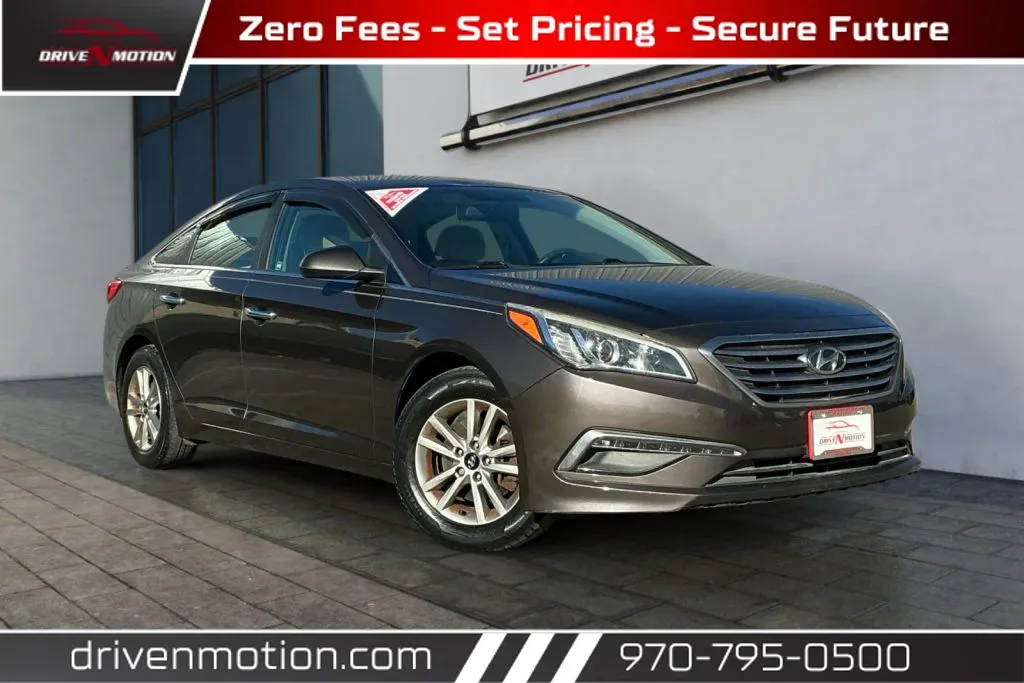 Brown 2015 Hyundai Sonata SE Sedan 4D for sale in Greeley, CO