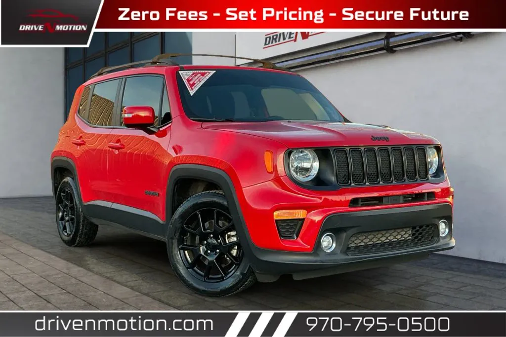 Red 2020 Jeep Renegade Altitude Sport Utility 4D for sale in Greeley, CO