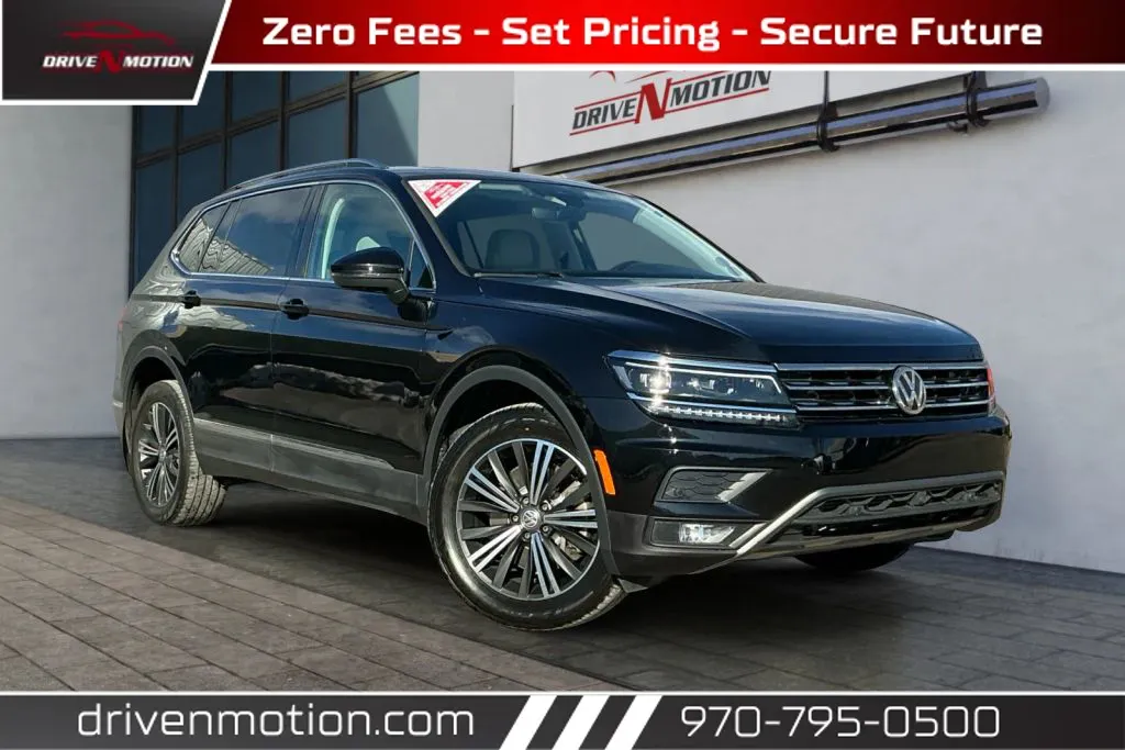 Black 2018 Volkswagen Tiguan 2.0T SEL Premium 4MOTION Sport Utility 4D for sale in Greeley, CO