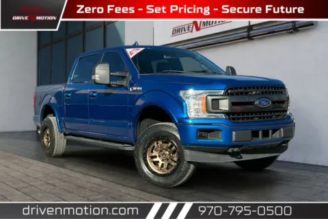 Blue 2018 Ford F-150 SuperCrew Cab XLT Pickup 4D 5 1/2 ft for sale in Greeley, CO