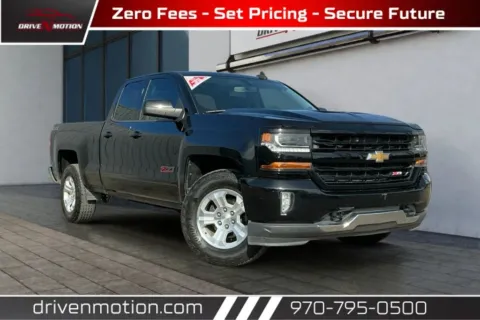 Black 2019 Chevrolet Silverado 1500 LD Double Cab LT Pickup 4D 6 1/2 ft for sale in Greeley, CO