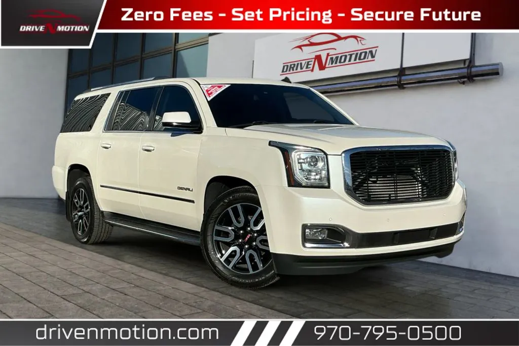 White 2015 GMC Yukon XL Denali Sport Utility 4D for sale in Greeley, CO