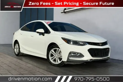 White 2018 Chevrolet Cruze LT Sedan 4D for sale in Greeley, CO