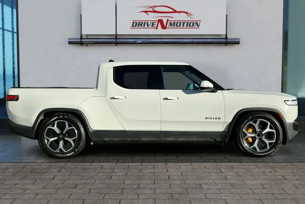 Another view of 2022 Rivian R1T Adventure Pickup 4D 4 1/2 ft for sale in Greeley, CO at Drive N-Motion Greeley