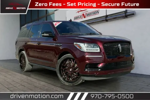 Red 2018 Lincoln Navigator Black Label Sport Utility 4D for sale in Greeley, CO