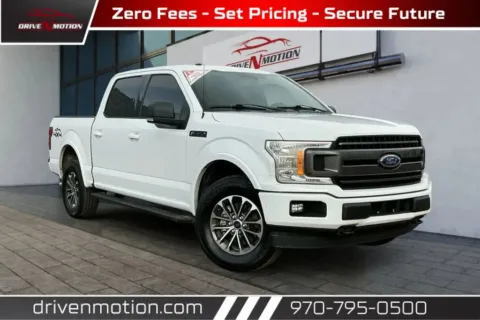 White 2018 Ford F-150 SuperCrew Cab XLT Pickup 4D 5 1/2 ft for sale in Greeley, CO