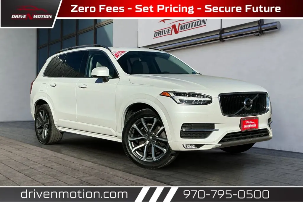 White 2019 Volvo XC90 T6 Momentum Sport Utility 4D for sale in Greeley, CO