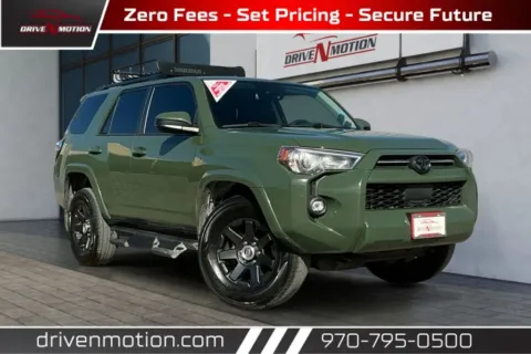 Green 2021 Toyota 4Runner Trail Special Edition Sport Utility 4D for sale in Greeley, CO