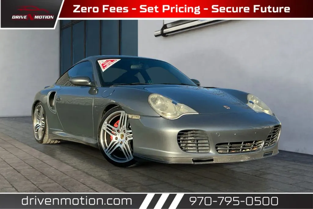 Gray 2001 Porsche 911 Turbo Coupe 2D for sale in Greeley, CO