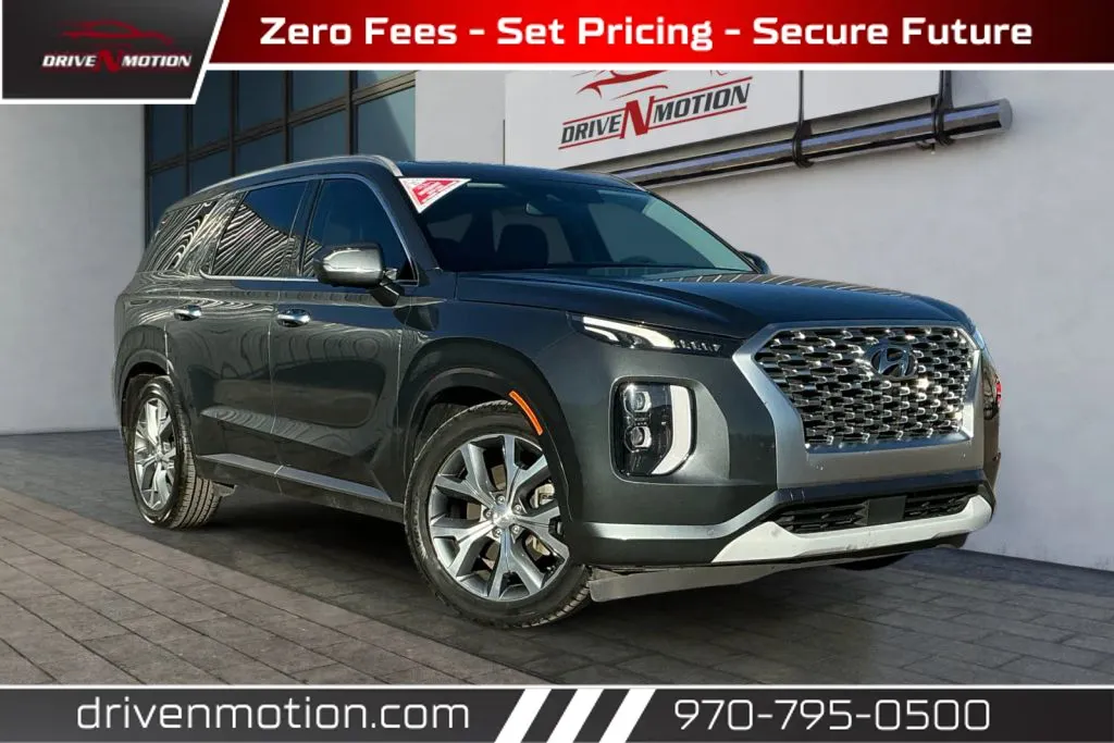 Gray 2021 Hyundai Palisade Limited Sport Utility 4D for sale in Greeley, CO