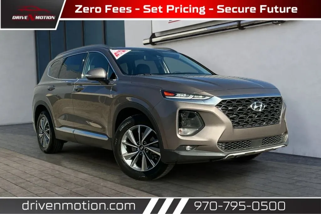 Brown 2019 Hyundai Santa Fe 2.4 Limited Sport Utility 4D for sale in Greeley, CO