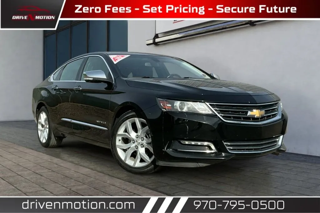 Black 2019 Chevrolet Impala Premier Sedan 4D for sale in Greeley, CO