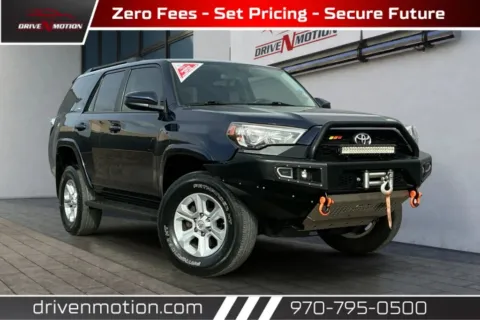Blue 2019 Toyota 4Runner SR5 Sport Utility 4D for sale in Greeley, CO
