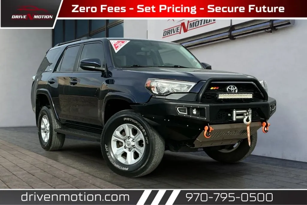Blue 2019 Toyota 4Runner SR5 Sport Utility 4D for sale in Greeley, CO
