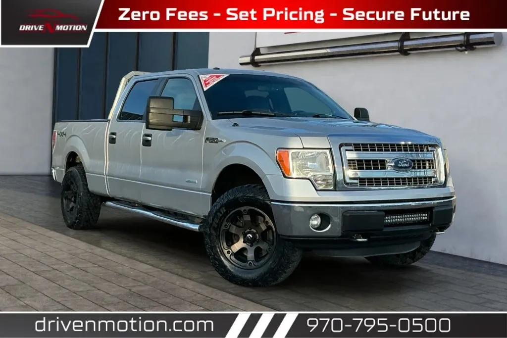Silver 2014 Ford F-150 SuperCrew Cab XLT Pickup 4D 6 1/2 ft for sale in Greeley, CO