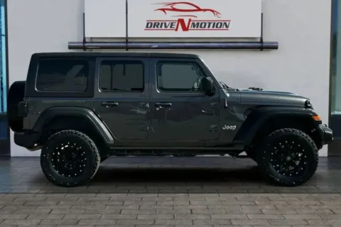 Another view of 2018 Jeep Wrangler Unlimited All New Sport S Sport Utility 4D for sale in Greeley, CO at Drive N-Motion Greeley