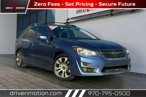 Blue 2015 Subaru Impreza 2.0i Sport Limited Wagon 4D for sale in Greeley, CO