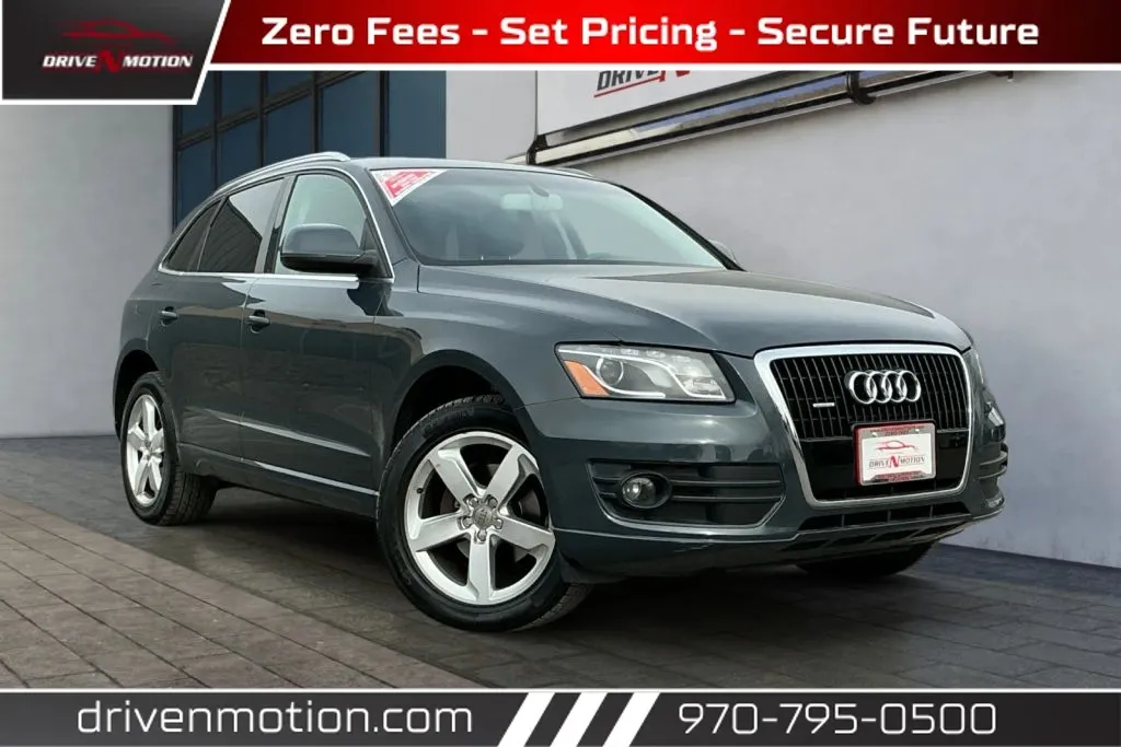 Gray 2010 Audi Q5 3.2 Quattro Premium Sport Utility 4D for sale in Greeley, CO