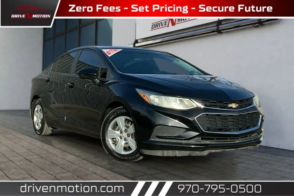 Black 2017 Chevrolet Cruze LS Sedan 4D for sale in Greeley, CO