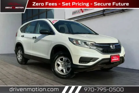 White 2016 Honda CR-V LX Sport Utility 4D for sale in Greeley, CO