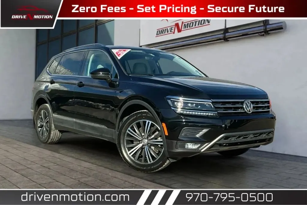 Black 2018 Volkswagen Tiguan 2.0T SEL Premium 4MOTION Sport Utility 4D for sale in Greeley, CO