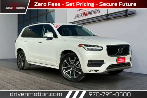 White 2019 Volvo XC90 T6 Momentum Sport Utility 4D for sale in Greeley, CO