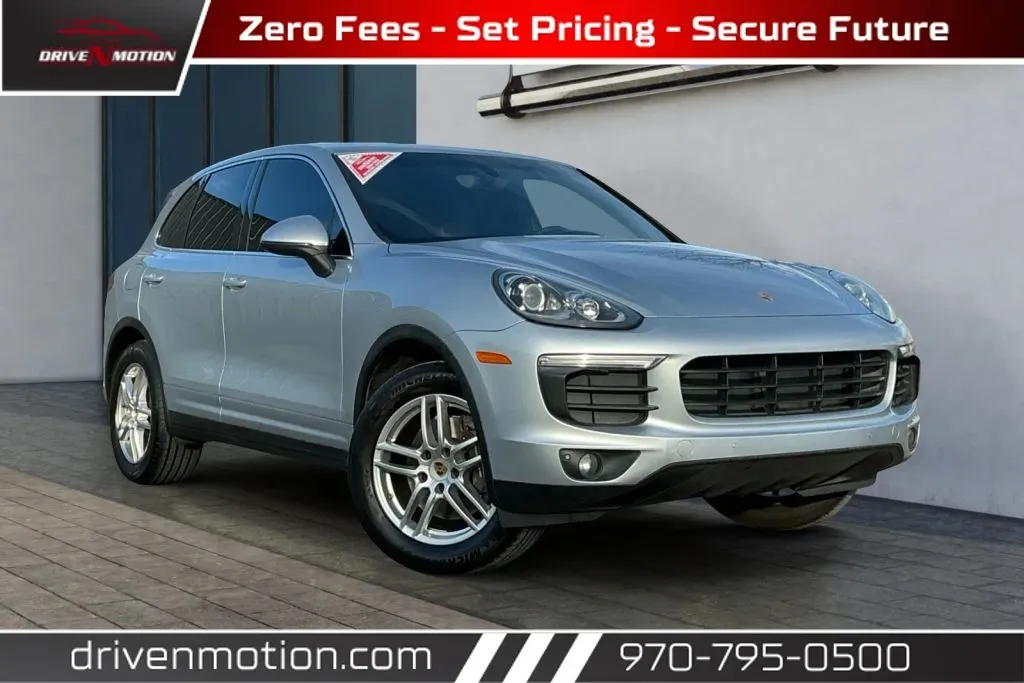 Silver 2016 Porsche Cayenne Sport Utility 4D for sale in Greeley, CO