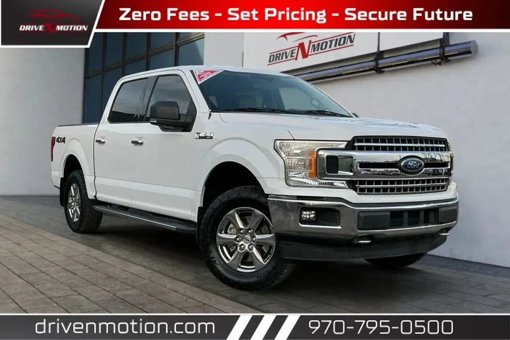 White 2018 Ford F-150 SuperCrew Cab XLT Pickup 4D 5 1/2 ft for sale in Greeley, CO