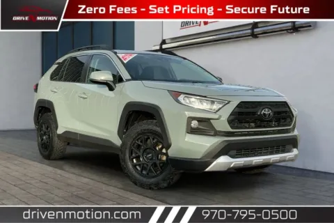 Gray 2020 Toyota RAV4 Adventure Sport Utility 4D for sale in Greeley, CO