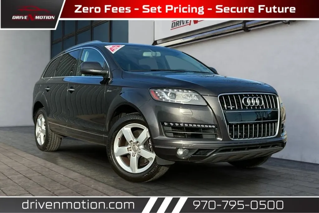 Gray 2015 Audi Q7 3.0T Premium Plus Sport Utility 4D for sale in Greeley, CO