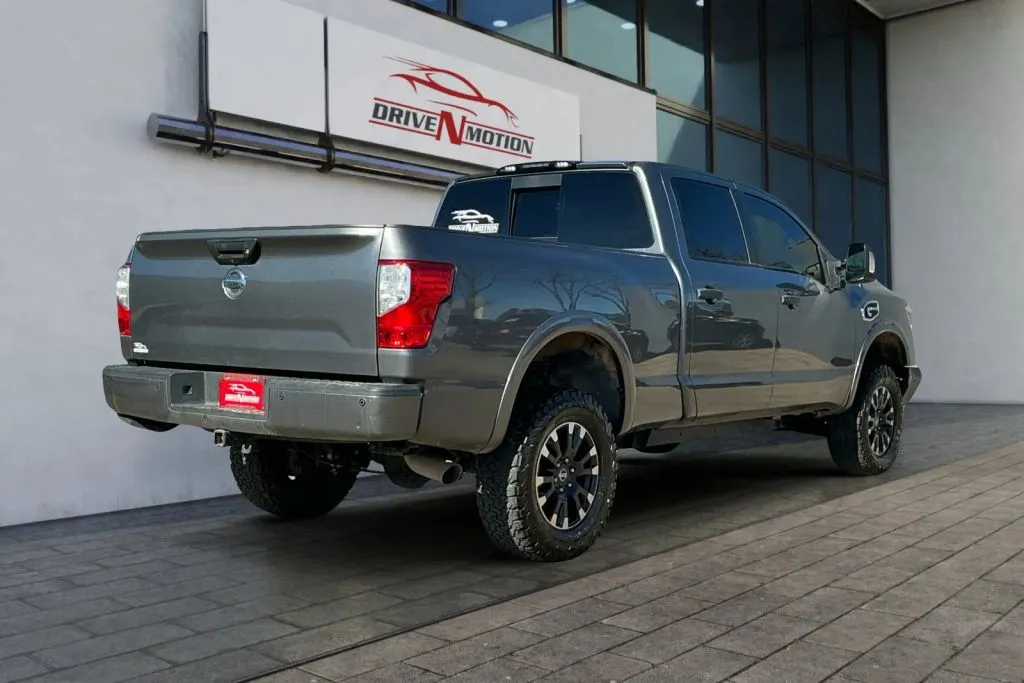 More photos of 2019 Nissan TITAN XD Crew Cab PRO-4X Pickup 4D 6 1/2 ft at Drive N-Motion Greeley, CO