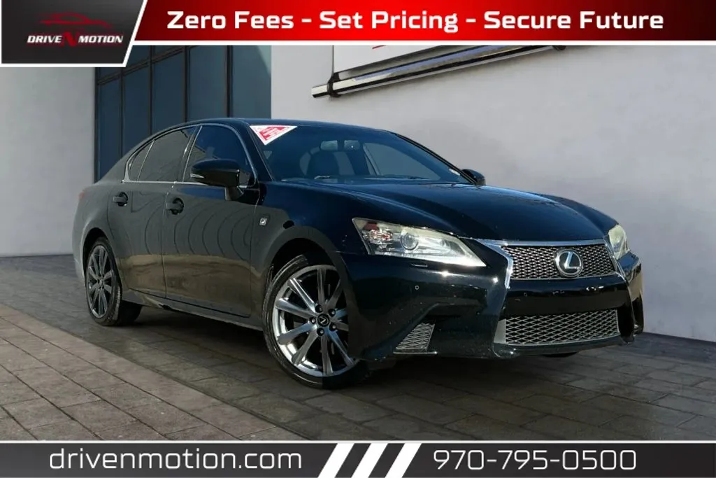 Black 2014 Lexus GS 350 Sedan 4D for sale in Greeley, CO