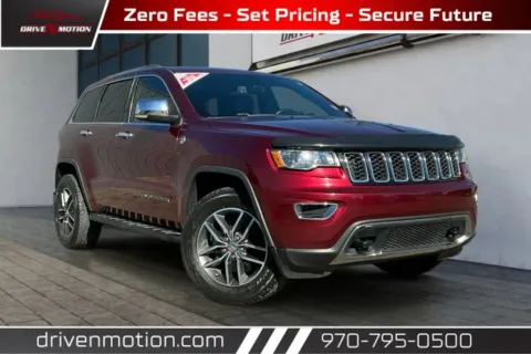 Red 2018 Jeep Grand Cherokee Limited Sport Utility 4D for sale in Greeley, CO