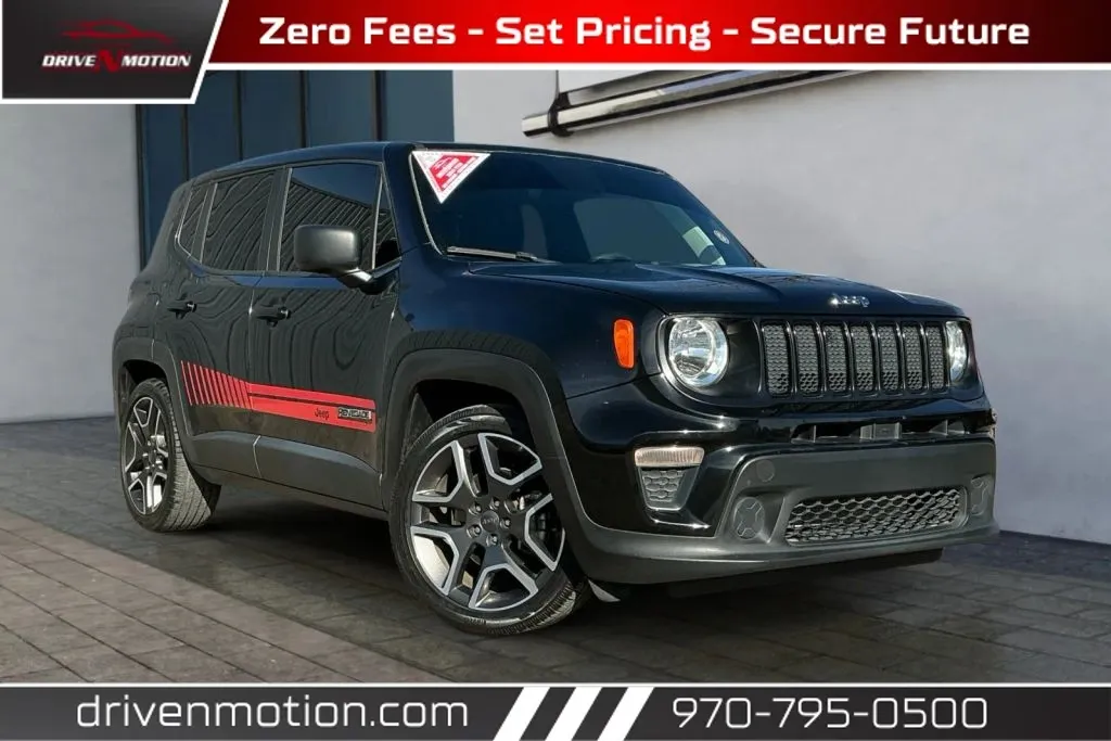 Black 2020 Jeep Renegade Jeepster Sport Utility 4D for sale in Greeley, CO