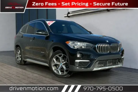 Black 2018 BMW X1 xDrive28i Sport Utility 4D for sale in Greeley, CO