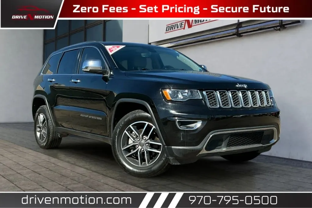Black 2020 Jeep Grand Cherokee Limited Sport Utility 4D for sale in Greeley, CO