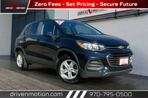 Blue 2022 Chevrolet Trax LS Sport Utility 4D for sale in Greeley, CO