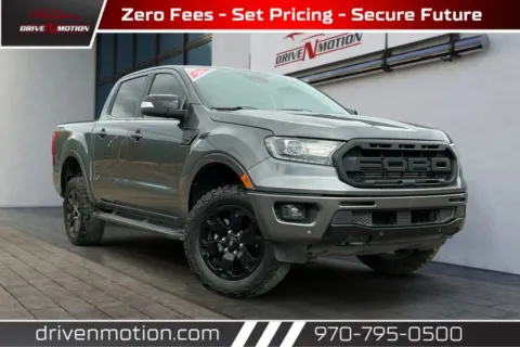 Gray 2020 Ford Ranger SuperCrew Lariat Pickup 4D 5 ft for sale in Greeley, CO